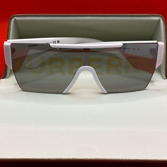NEW Burberry BE4291 White Sunglasses - Picture 2 of 15